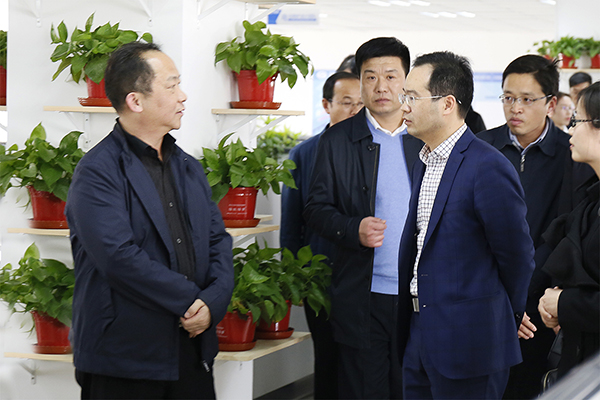 河北省工信厅厅长龚晓峰一行莅临和记官方网站股份考察指导事情